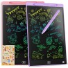 Lot de 2 tableaux d'écriture LCD colorés de 25,4 cm - Pour jeux d'enfants de 2, 3, 4, 5, 6, 7 ans, garçons et filles - Violet et