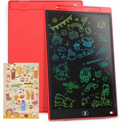 LCD Tableau d'Écriture 10 Pouces Genialba Coloré LCD Tablette d'écriture Cadeau pour Enfants LCD Writing Tablette Electronique T