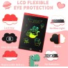 LCD Tableau d'Écriture 10 Pouces Genialba Coloré LCD Tablette d'écriture Cadeau pour Enfants LCD Writing Tablette Electronique T