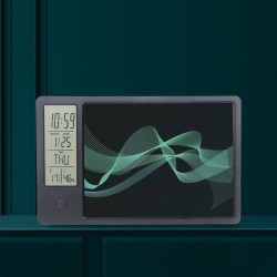 Calendrier de Tablette de Planificateur Numérique électronique avec Affichage de L'heure, de la Température et de l'humidité, Ca