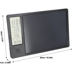 Calendrier de Tablette de Planificateur Numérique électronique avec Affichage de L'heure, de la Température et de l'humidité, Ca