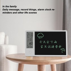 Calendrier de Tablette de Planificateur Numérique électronique avec Affichage de L'heure, de la Température et de l'humidité, Ca