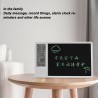 Calendrier de Tablette de Planificateur Numérique électronique avec Affichage de L'heure, de la Température et de l'humidité, Ca