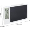 Calendrier de Tablette de Planificateur Numérique électronique avec Affichage de L'heure, de la Température et de l'humidité, Ca
