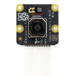 Raspberry Pi® Camera Module 3 Wide Noir Camera Module 3 Wide Noir Module de caméra Couleur CMOS Convient pour (Kits de