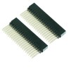 Lot de 2 barrettes femelles empilables pour Raspberry Pi 2/3/4/5/Zero, 2 x 20 broches