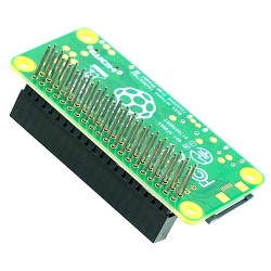 Lot de 2 barrettes femelles empilables pour Raspberry Pi 2/3/4/5/Zero, 2 x 20 broches