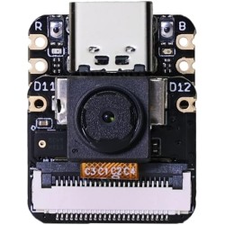 Seeed Studio XIAO ESP32 S3 Sense - Wi-Fi 2,4 GHz, BLE 5.0, capteur d'appareil photo OV2640, microphone numérique, PSRAM 8 Mo, fl