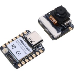 Seeed Studio XIAO ESP32 S3 Sense - Wi-Fi 2,4 GHz, BLE 5.0, capteur d'appareil photo OV2640, microphone numérique, PSRAM 8 Mo, fl