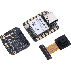 Seeed Studio XIAO ESP32 S3 Sense - Wi-Fi 2,4 GHz, BLE 5.0, capteur d'appareil photo OV2640, microphone numérique, PSRAM 8 Mo, fl