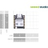 Seeed Studio XIAO ESP32-S3-2,4 GHz Wi-FI, BLE 5.0, Double cœur, Charge de Batterie Prise en Charge, efficacité énergétique et In