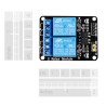 SUNFOUNDER 2 Channel DC 5V Relay Module with Optocoupler Low Level Trigger Expansion Board Compatible with Arduino R3 Mega 2560 