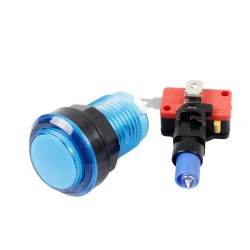 EG STARTS 10 x Nouveaux LED Arcade Boutons avec micro switch Mame Multicade choix de 5 couleurs