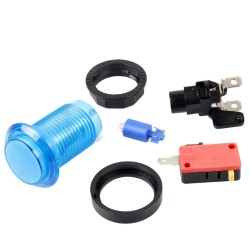 EG STARTS 10 x Nouveaux LED Arcade Boutons avec micro switch Mame Multicade choix de 5 couleurs