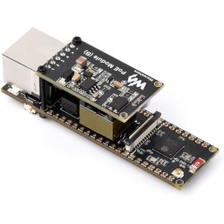 Waveshare ESP32-S3 ETH Development Board, 10/100Mbps RJ45 Ethernet Port, Wi-FI & BT Support, 240MHz Dual Core Processor, Onboard