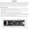 Waveshare ESP32-S3 ETH Development Board, 10/100Mbps RJ45 Ethernet Port, Wi-FI & BT Support, 240MHz Dual Core Processor, Onboard