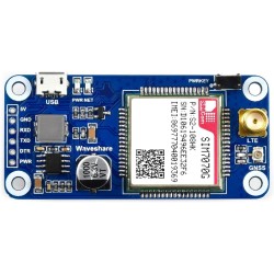 Waveshare SIM7070G NB-IoT/Cat-M/GPRS/GNSS Hat for Raspberry Pi, Low Power Narrow Band Cellular IoT Communication Module Global B