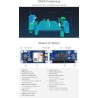 Waveshare SIM7070G NB-IoT/Cat-M/GPRS/GNSS Hat for Raspberry Pi, Low Power Narrow Band Cellular IoT Communication Module Global B