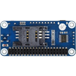 Waveshare GSM/GPRS Hat for Raspberry Pi 2B/3B/3B+/Zero/Zero W Jetson Nano Based on SIM800C Send Messages Connect to Wireless Int