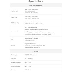 Waveshare GSM/GPRS Hat for Raspberry Pi 2B/3B/3B+/Zero/Zero W Jetson Nano Based on SIM800C Send Messages Connect to Wireless Int