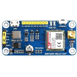 Waveshare NB-IoT Hat for Raspberry Pi and Jetson Nano Based on SIM7020E B1/B3/B5/B8/B20/B28 Bands for Europe Asia Africa Austral