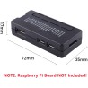 GeeekPi Raspberry Pi Zero 2 W Kit avec Raspberry Pi Zero 2 W Boîtier, Alimentation, Dissipateur, 4 Port USB HUB,en-tête GPIO 20 