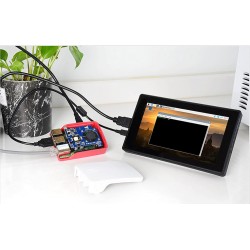 Power Over Ethernet (PoE) Hat pour Raspberry Pi 4B/3B+, 802.3af-Conforme, 5V 2.5A DC Sortie, Ventilateur de Refroidissement Inté