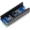 2 Canaux RS485 Module pour Raspberry Pi Pico, Convertisseur UART vers RS485 Intégrant RS485 SP3485 l'émetteur-récepteur, Utilisa