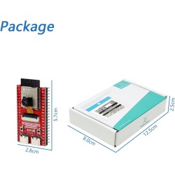Freenove ESP32-S3 ESP32 S3 CAM Board (16 MB Flash), Dual-Core 32-bit 240 MHz Microcontroller, Onboard Camera Wireless, Python C 