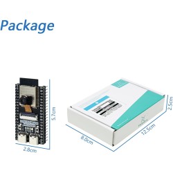 Freenove ESP32-S3 ESP32 S3 CAM Board, Dual-Core 32-bit 240 MHz Microcontroller, Onboard Camera Wireless, Python C Code, Example 