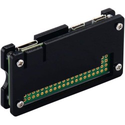 GeeekPi pour Raspberry Pi Zero / Zero W, Kit de démarrage avec acrylique Raspberry Pi Zero Case, En-tête GPIO 20 broches, Câble 