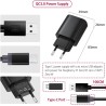 Geeekpi case kit for raspberry pi zero 2 w with aluminum passive cooling case,qc3.0 quick charger power supply,heatsink,20pin gp