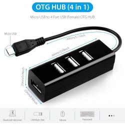 Geeekpi case kit for raspberry pi zero 2 w with aluminum passive cooling case,qc3.0 quick charger power supply,heatsink,20pin gp