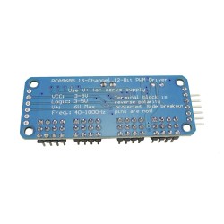3PCS PCA9685 16 canaux 12 Bits PWM Servo Pilote pour Arduino