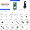 Freenove Basic Starter Kit for Raspberry Pi Pico W (Included), Dual-Core Arm Cortex-M0+ Microcontroller, 386-Page Detailed Tutor
