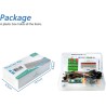 Freenove Basic Starter Kit for Raspberry Pi Pico W (Included), Dual-Core Arm Cortex-M0+ Microcontroller, 386-Page Detailed Tutor