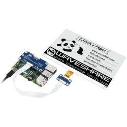 Waveshare 7.5 inch E-Paper Display Hat V2 for Home Assistant & ESPHome Projects 800x480 3.3v/5v E-Ink Electronic Screen with Emb