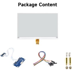 Waveshare 7.5 inch E-Paper Display Hat V2 for Home Assistant & ESPHome Projects 800x480 3.3v/5v E-Ink Electronic Screen with Emb
