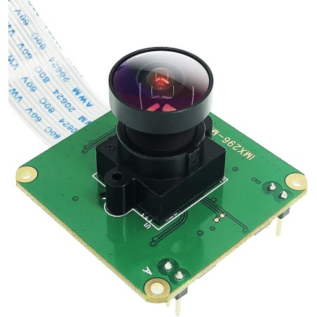 innomaker Module Caméra Global Shutter pour Raspberry Pi avec Capteur Mono IMX296-1,58MP (1456x1088) 60fps, Déclencheur Externe 