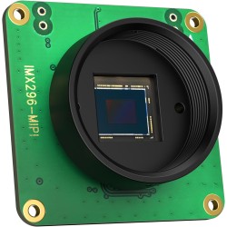 innomaker Module Caméra Global Shutter pour Raspberry Pi avec Capteur Mono IMX296-1,58MP (1456x1088) 60fps, Déclencheur Externe 