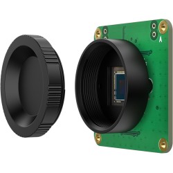 innomaker Module Caméra Global Shutter pour Raspberry Pi avec Capteur Mono IMX296-1,58MP (1456x1088) 60fps, Déclencheur Externe 
