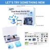 GeeekPi UNO R4 WiFi Ultimate Starter Kit, with Original UNO R4 WiFi, Smart IoT & Basic Sensor Projects with Tutorials, Compatibl