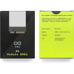 Arduino Pro 4G GNSS Module EMEA [TPX00201] - Module GNSS 4G pour Applications de géolocalisation Haute précision, Compatible ave