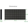 Waveshare RGB Full-Color LED Matrix Panel 64×32 Pixels Display Screen 3mm Pitch Digital LED Module Adjustable Brightness Support