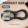 Câble USB C Vers USB C 60W (3A), 1M, Câble De Charge Rapide PD Avec Affichage LED, Compatible Avec 15/15 Pro/15 Pro Max, MacBook