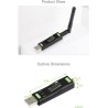 Waveshare USB to Lora Data Transfer Module, Based on SX1262, Suitable for Data Acquisition in Industry and Agriculture,XTAL Crys