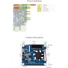 Waveshare Power Over Ethernet Hat for Raspberry Pi 3B+/4B, 802.3af-Compliant with OLED for Real-Time Monitoring Temperature, IP,