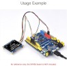 Waveshare 1.54inch oled display module(blanc display color), 128 x 64 resolution, spi / i2c communication, compatible with raspb