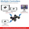 Freenove Mecanum Wheel Car Kit for Raspberry Pi Pico W (Included) (Compatible with Arduino IDE), Dot Matrix Expressions, Obstacl