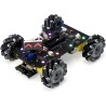 Freenove Mecanum Wheel Car Kit for Raspberry Pi Pico (Not Included) (Compatible with Arduino IDE), Dot Matrix Expressions, Obsta